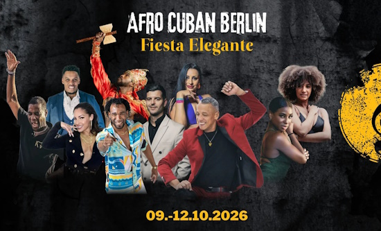 Afro Cuban Berlin "Fiesta Elegante"  - 09.10.