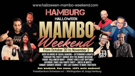 Halloween Mambo Weekend 2025