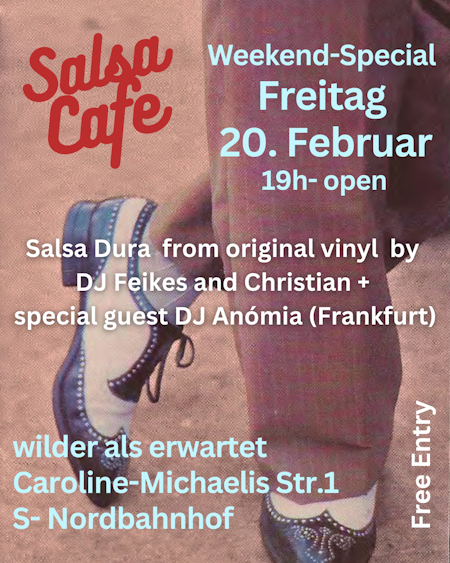 Salsa Cafe - Weekend Special - 20.02.2026