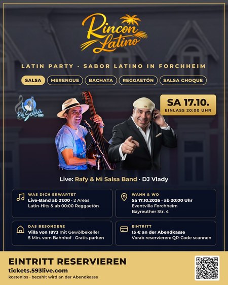 Rafy & Mi Salsa Band (live) + DJ Vlady