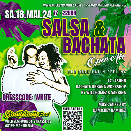 Salsa & Bachata Open Air - 18.05.2024