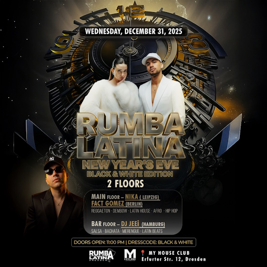 Rumba Latina New Years Eve