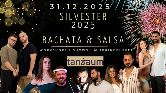 Bachata & Salsa Silvester @ tanzraum