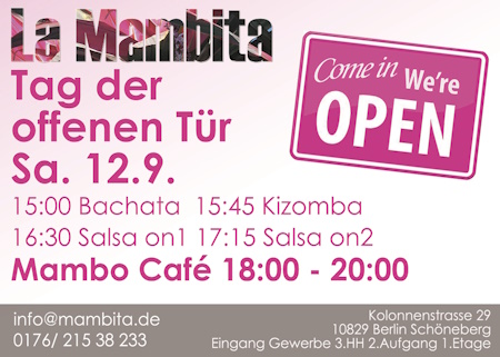 Tag der offenen Tür @ Mambita
